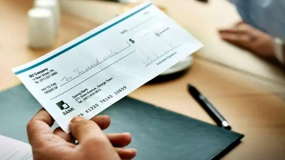 Cheques news