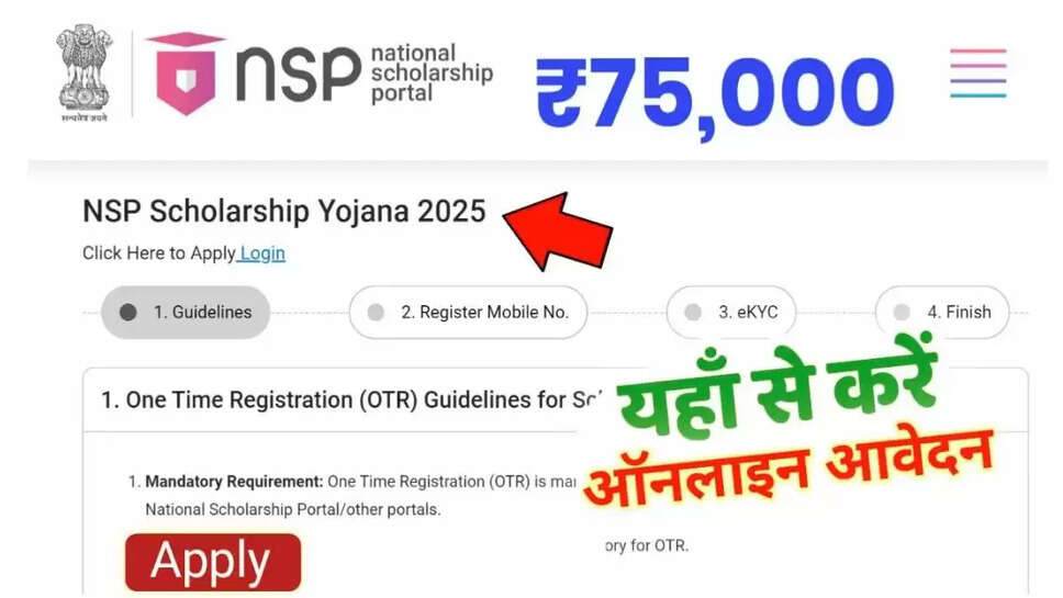 NSP Scholarship Scheme 2025