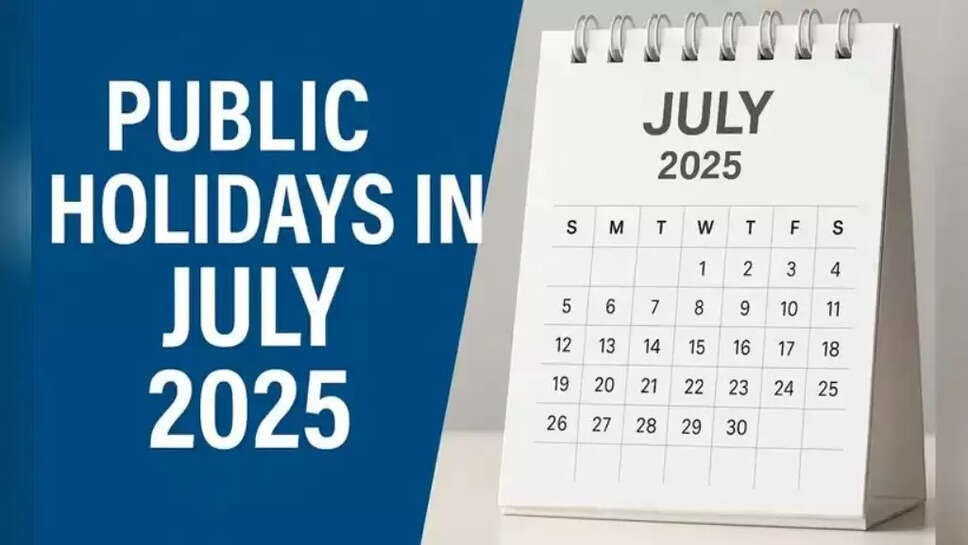 July 2025 Bank Holiday List
