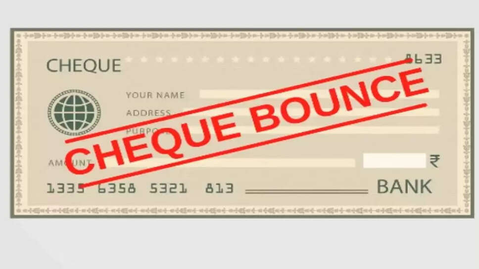 Cheque bounce news
